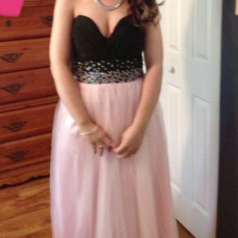 Pink Prom Dress - Picture 2 of 4